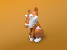 Load image into Gallery viewer, Sitting Dog Figure: Chocolate
