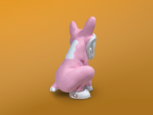 Load image into Gallery viewer, Sitting Dog Figure: Strawberry
